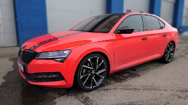 Установка. Пружины с занижением H&R 28784-2 для Skoda Superb