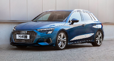 Пружины с занижением H&R 28617-1 для новой Audi A3 4WD (8Y)