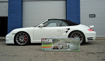 Установка комплекта стабилизаторов H&R Anti-roll bars на PORSCHE 911 (997) Turbo